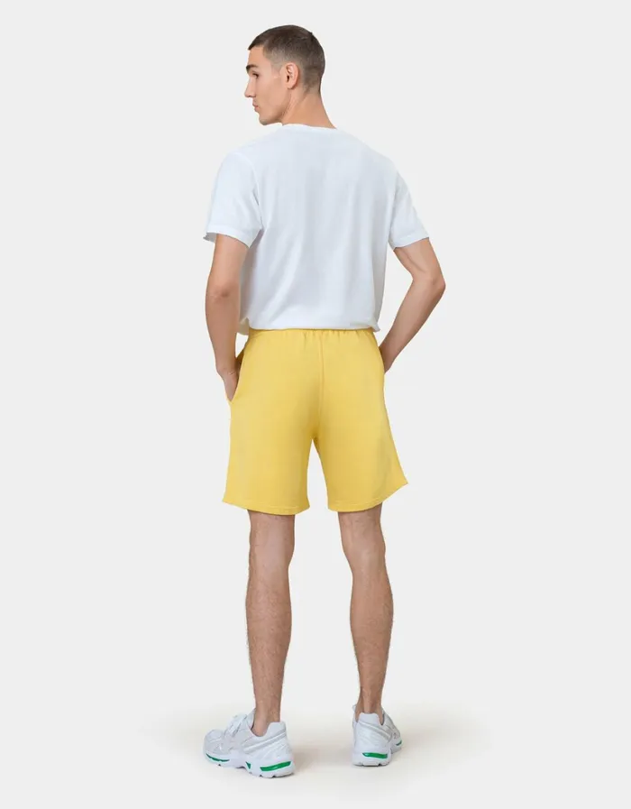 Men Classic Organic Sweatshorts Neptune Blue Colorful Standard Shorts
