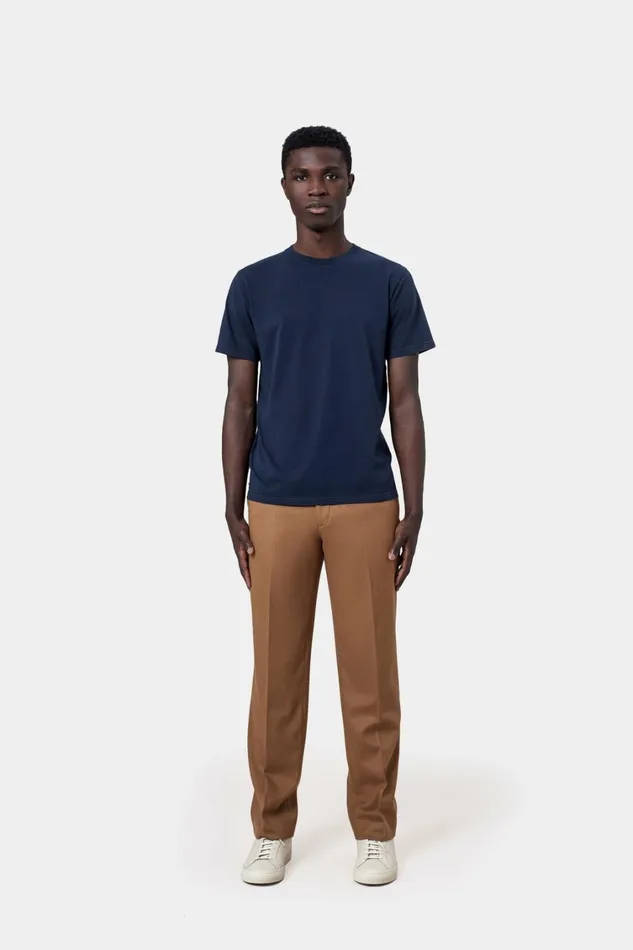 Men Classic Organic Tee Faded Grey Colorful Standard TShirts