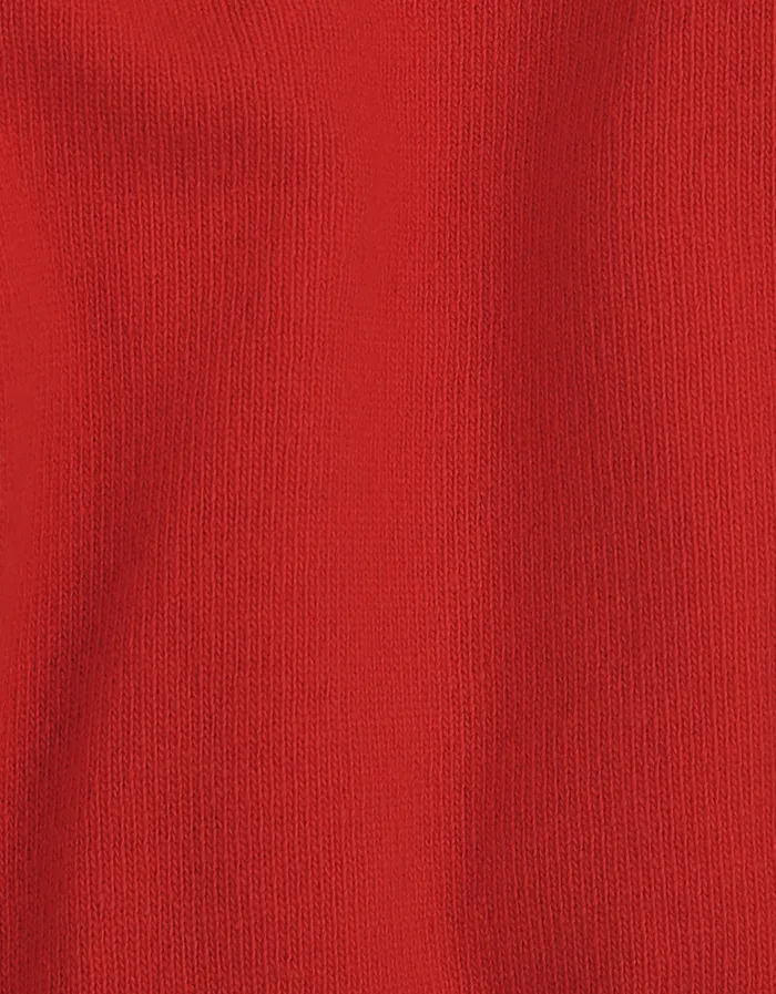 Men Colorfulstandard Classic Merino Wool Crew 8211 Scarlet Red Knit Sweaters