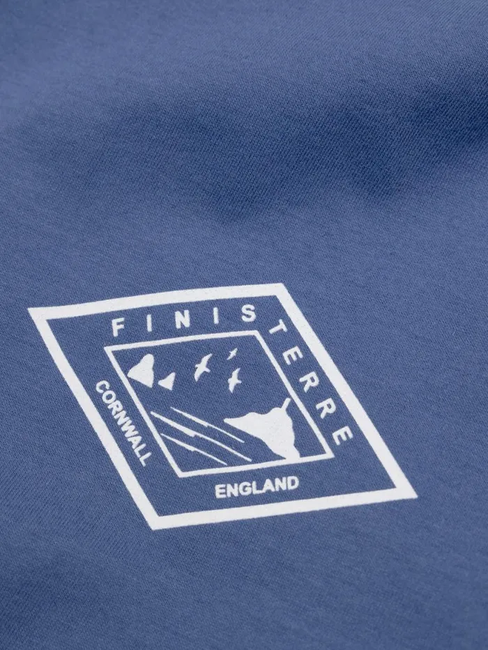 Men Diamond Logo TShirt Coastal Fjord Finisterre TShirts