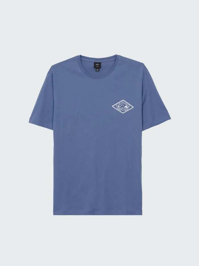 Men Diamond Logo TShirt Coastal Fjord Finisterre TShirts