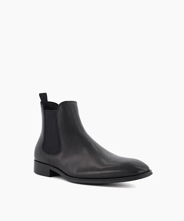 Men Dune London Chelsea Boots Leather Chelsea Boots Black