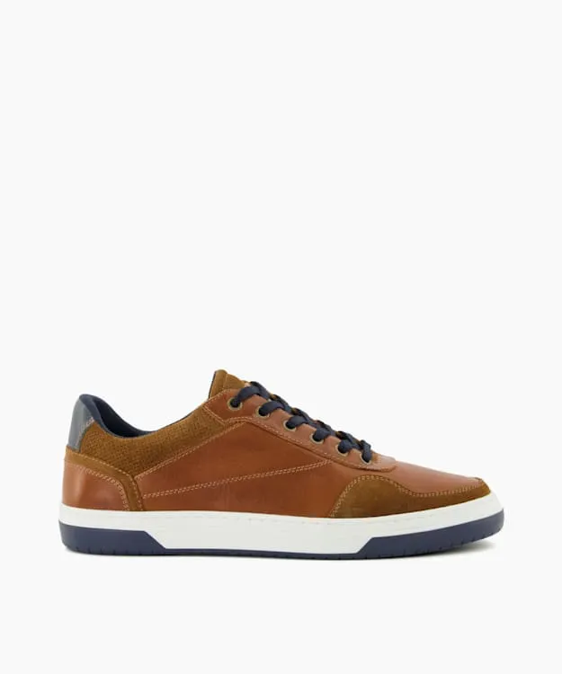 Men Dune London Trainers LaceUp Trainers Brown
