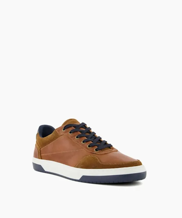Men Dune London Trainers LaceUp Trainers Brown