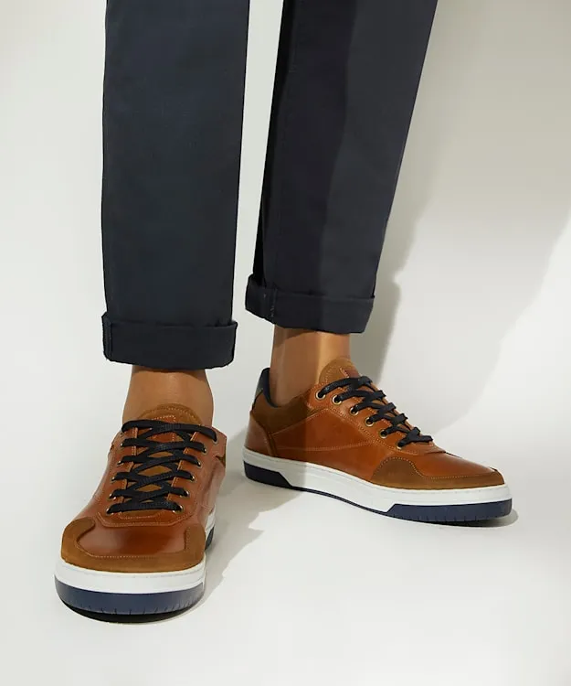Men Dune London Trainers LaceUp Trainers Brown