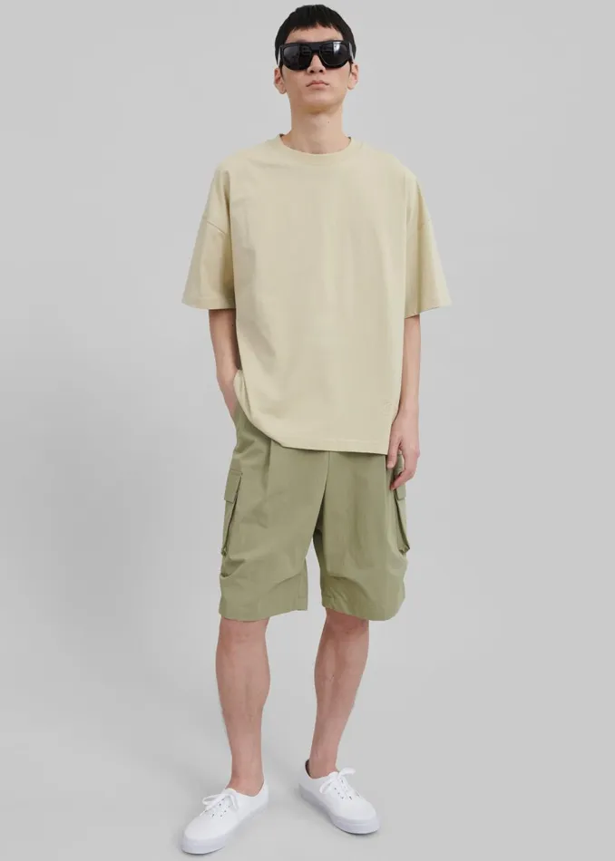 Men Edward Cargo Shorts 8211 Olive The Frankie Shop Bottoms
