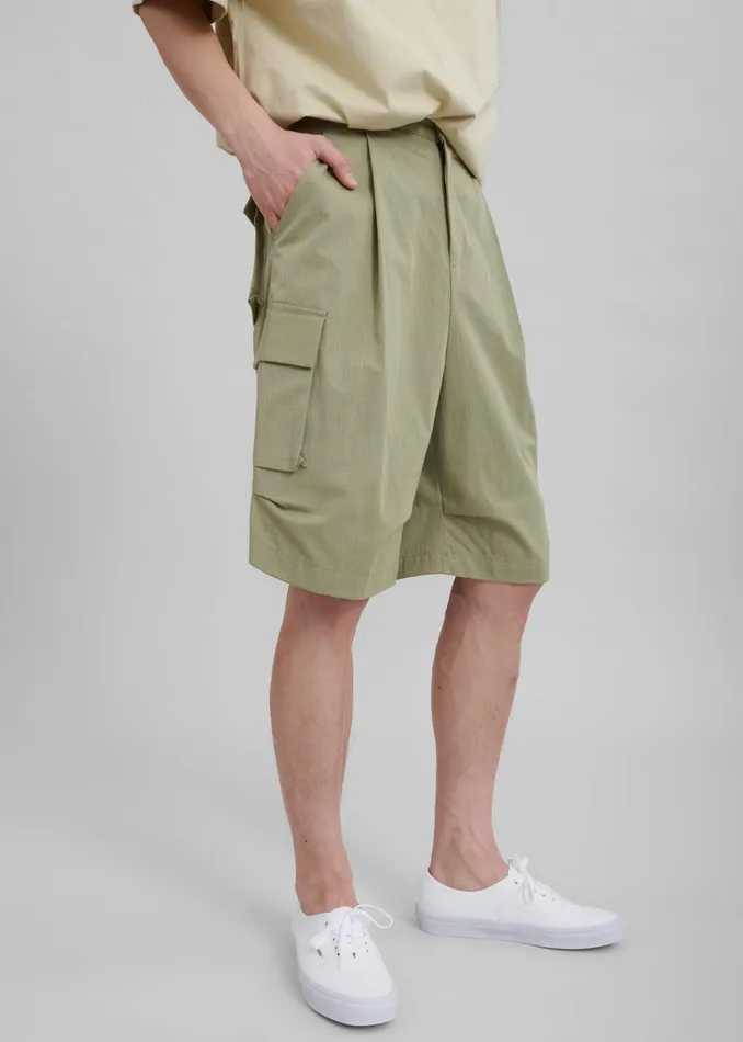 Men Edward Cargo Shorts 8211 Olive The Frankie Shop Bottoms
