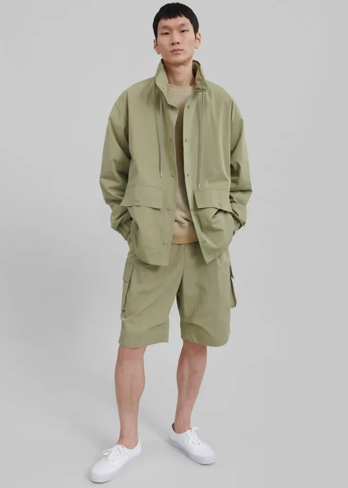 Men Edward Cargo Shorts 8211 Olive The Frankie Shop Bottoms
