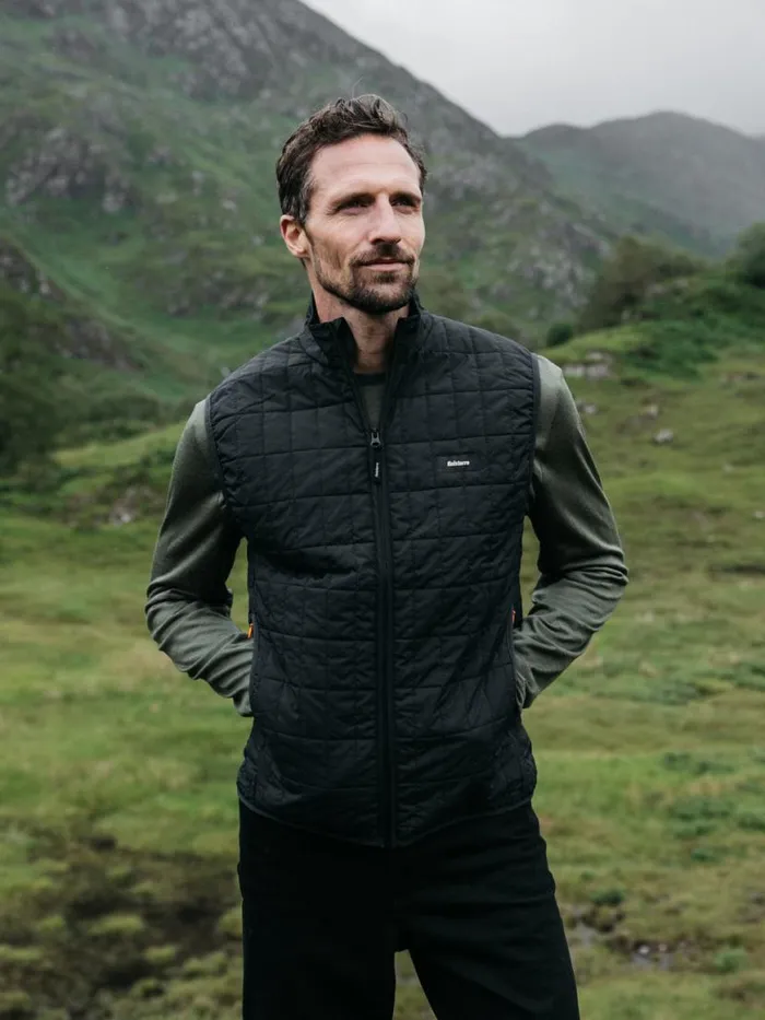Men Firecrest Gilet Black Finisterre Jackets Coats and Gilets