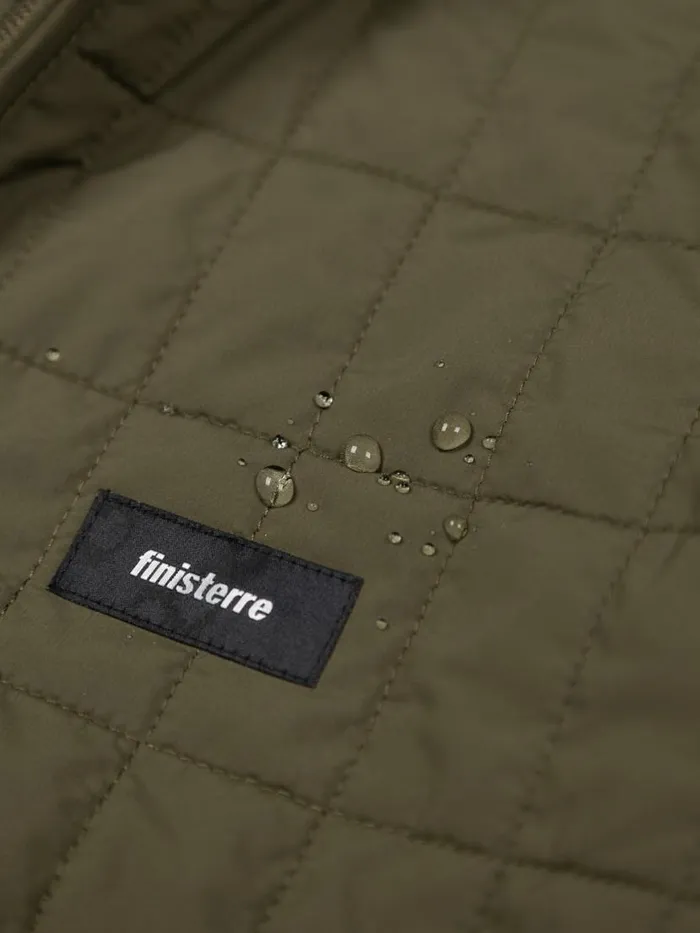Men Firecrest Hooded Jacket Olive Finisterre Jackets Coats and Gilets