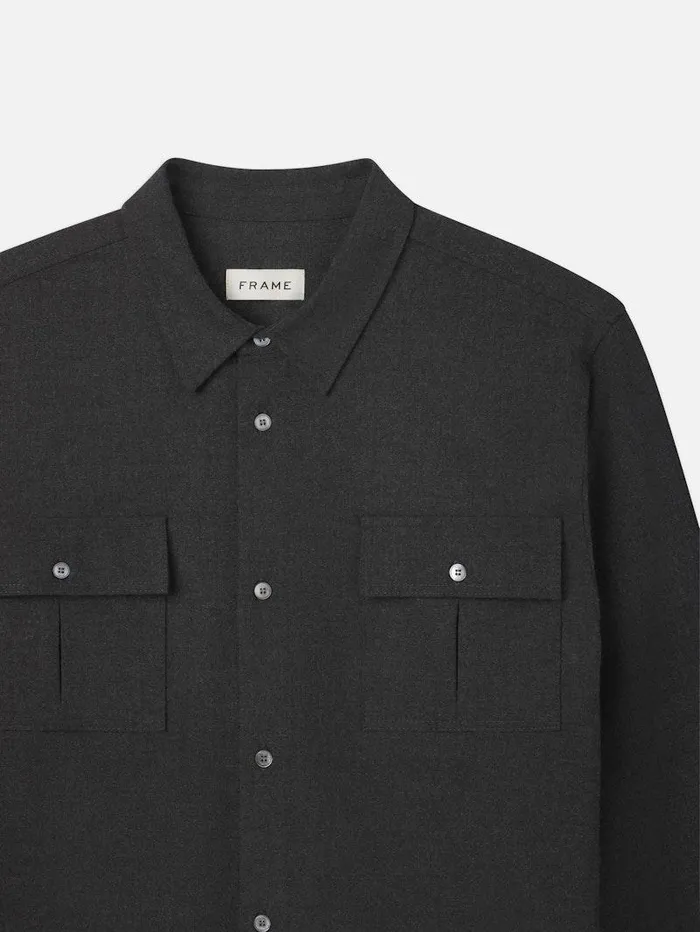 Men FRAME Shirts Classic Flannel Shirt Men FRAME Shirts Classic Flannel Shirt