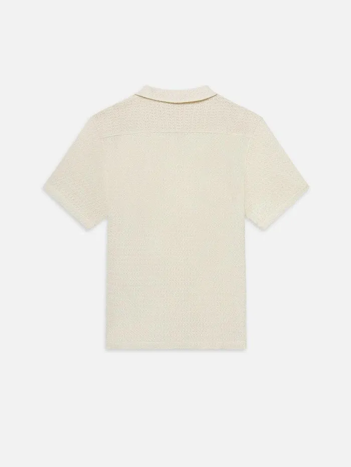 Men FRAME Shirts Open Weave Short Sleeve Shirt Men FRAME Shirts Open Weave Short Sleeve Shirt