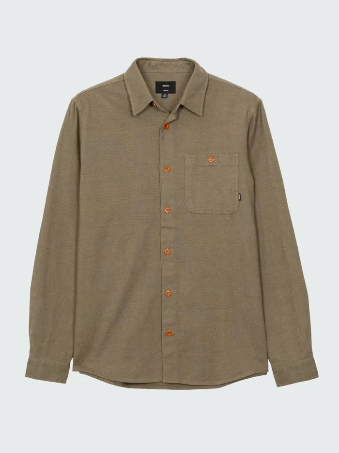 Men Gylly Shirt Willow Green Finisterre Shirts