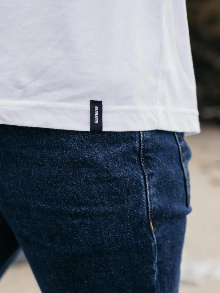 Men Harlyn TShirt White Finisterre TShirts