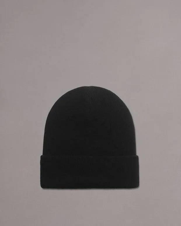 Men Hats and Gloves Rag and Bone Max Beanie Black
