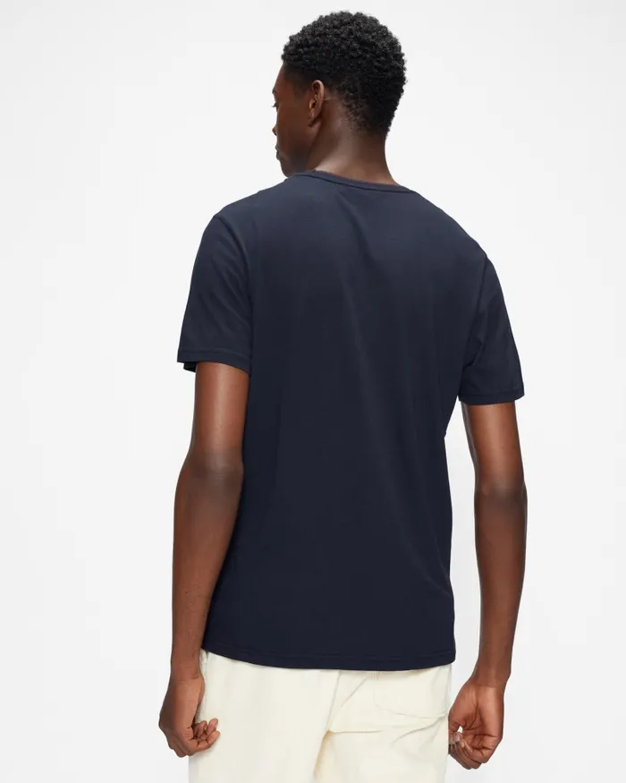 Men HELPA 8211 Short Sleeve T Shirt Navy Ted Baker Tops Men HELPA 8211 Short Sleeve T Shirt Navy Ted Baker Tops