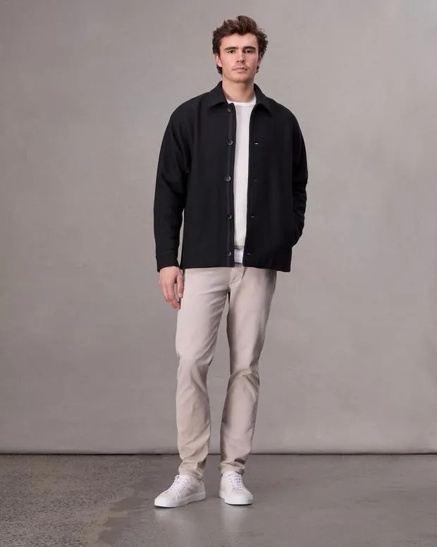 Men Jackets and Coats Rag and Bone Henderson Shirt Jacket Black