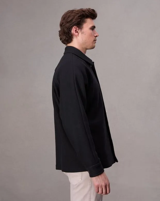 Men Jackets and Coats Rag and Bone Henderson Shirt Jacket Black