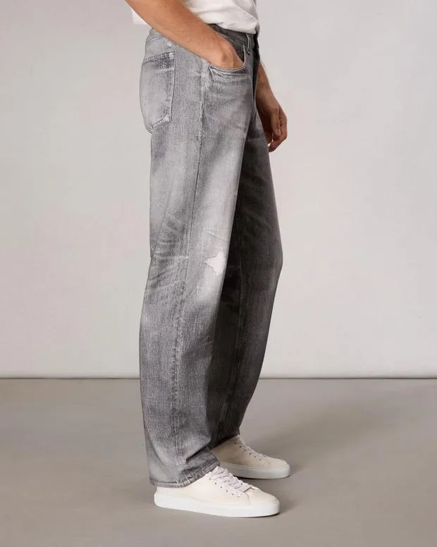 Men Jeans Rag and Bone Rbmiramar Fleece Fit 4 Pant Cotton Fleece Greyscale