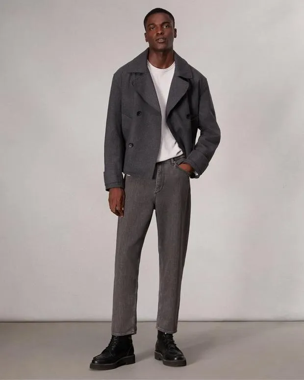Men Jeans Rag and Bone Rbtaper Fit Jean Rbstride Denim Charcoal