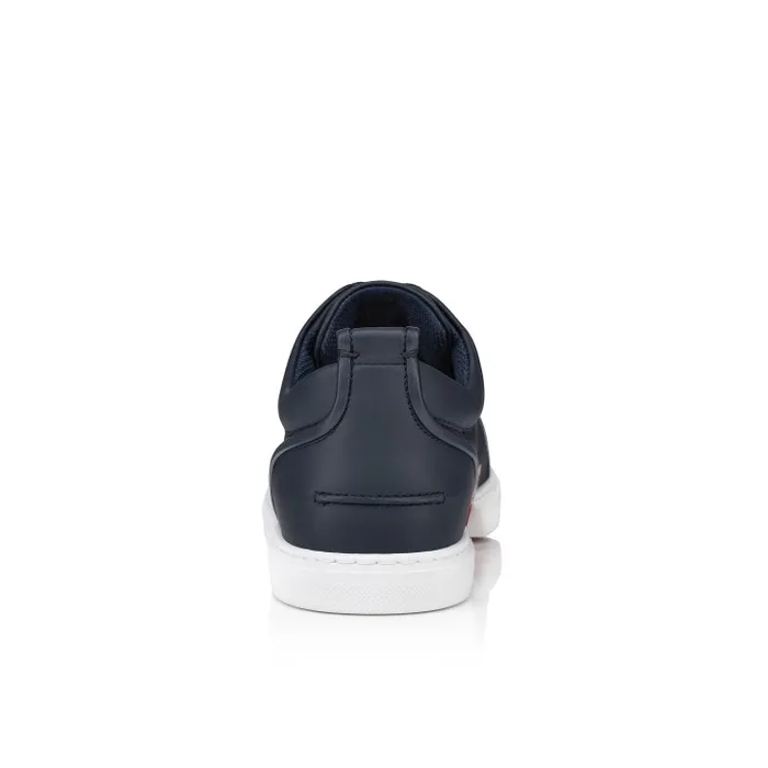 Men Jimmy LowTop Sneakers 8211 Calf Leather 8211 Marine Christian Louboutin Sneakers