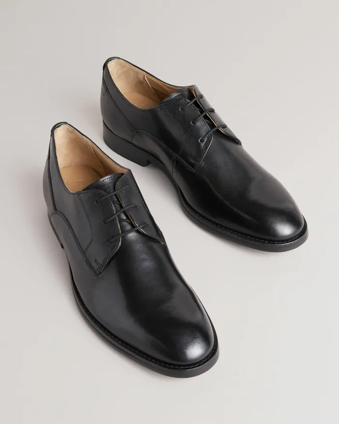 Men KAMPTEN 8211 Formal Leather Derby Shoes Black Ted Baker Formal Shoes