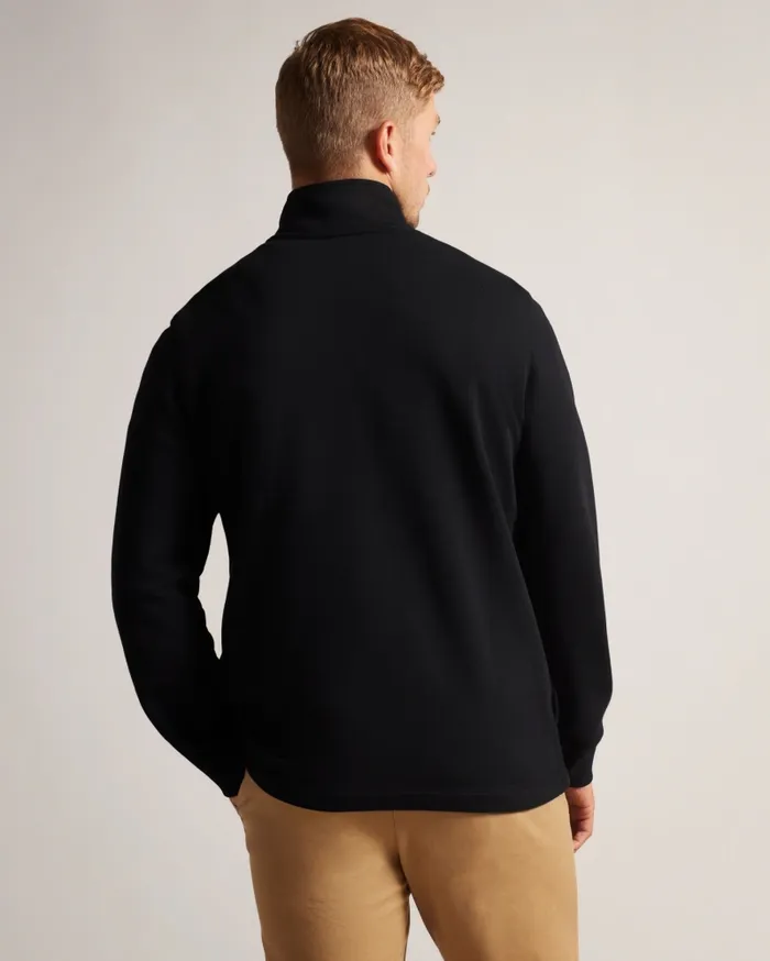 Men KILBRN 8211 High Neck Sweatshirt Black Ted Baker Jumpers and Knitwear Men KILBRN 8211 High Neck Sweatshirt Black Ted Baker Jumpers and Knitwear