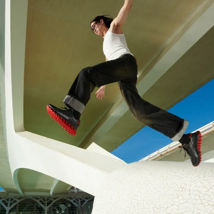 Men Loubishark Sneakers 8211 Calf Leather 8211 Black Christian Louboutin Sneakers