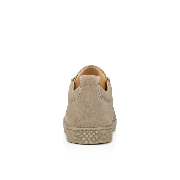 Men Louis Junior Spikes Sneakers 8211 Veau Velours And Spikes 8211 Saharienne Christian Louboutin Sneakers