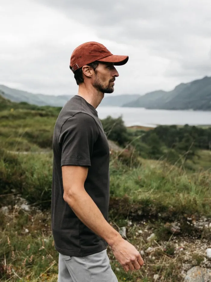 Men Orca Recycled Pocket TShirt Raven Black Finisterre TShirts