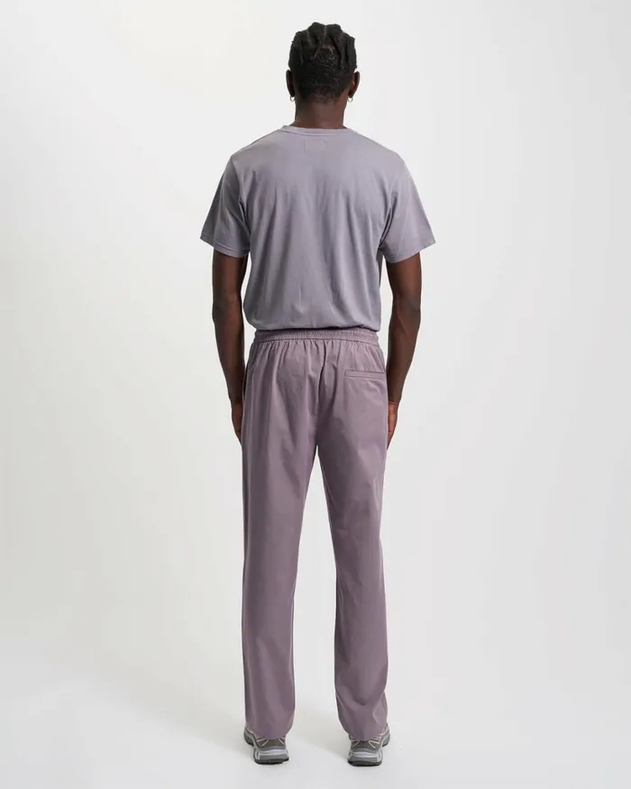 Men Organic Twill Pants Storm Grey Colorful Standard Pants
