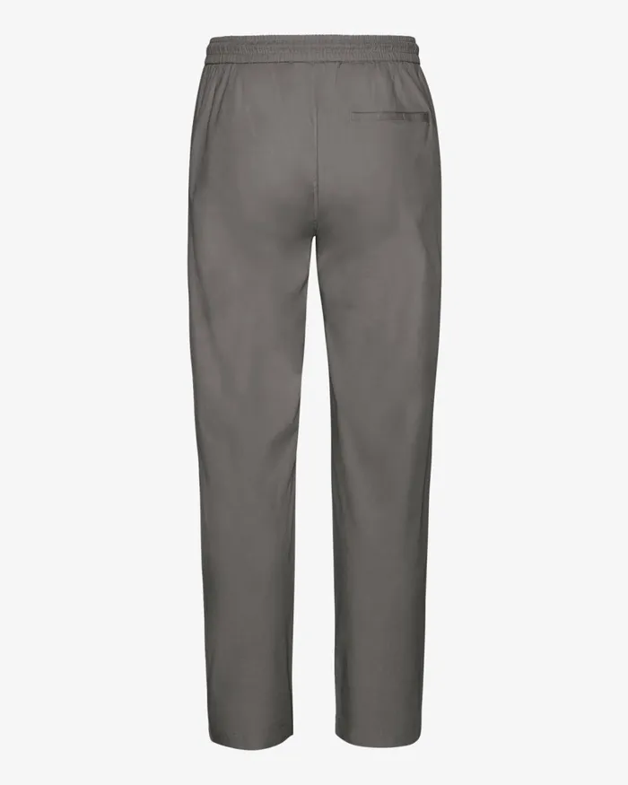 Men Organic Twill Pants Storm Grey Colorful Standard Pants