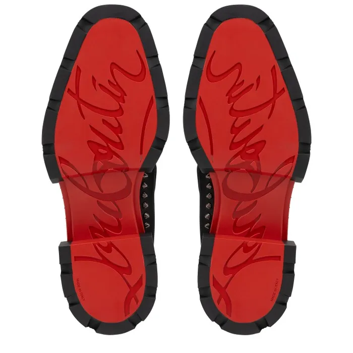Men Our Steckel Derbies 8211 Calf Leather And Olona Canva 8211 Black Christian Louboutin Loafers and Moccasins
