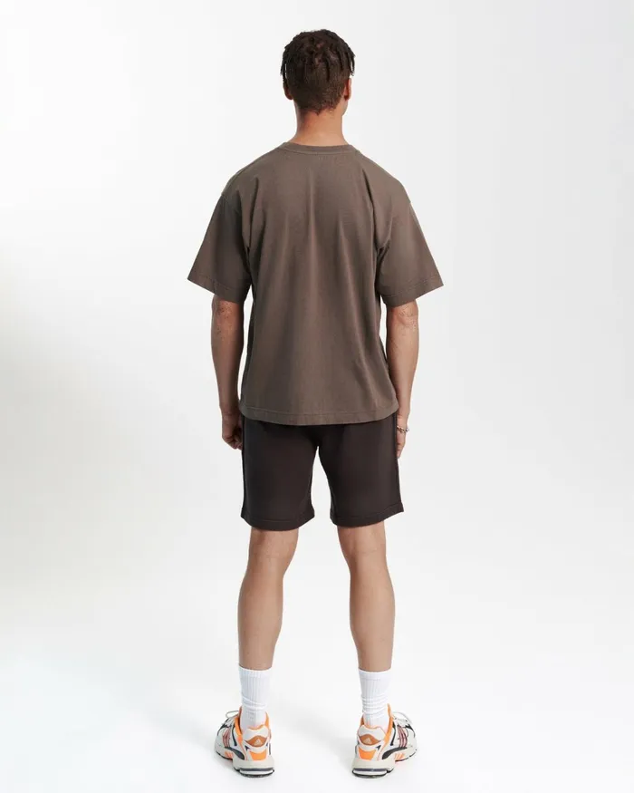 Men Oversized Organic TShirt Teal Blue Colorful Standard TShirts