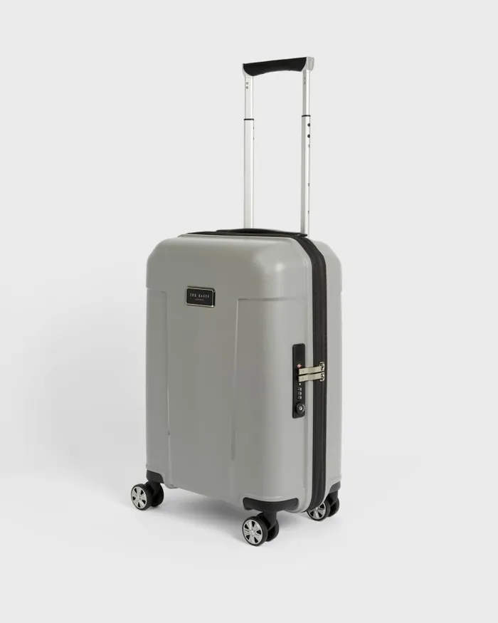 Men PALME 8211 Flying Colours Cabin Trolley Suitcase Grey Ted Baker Suitcases and Travel Bags