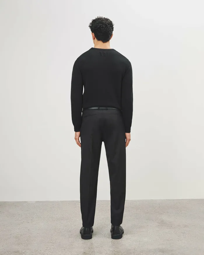 Men Pants and Shorts Nili Lotan DALINIO PANT Dark Navy