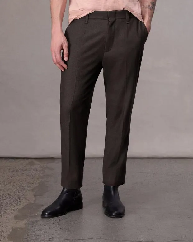 Men Pants Rag and Bone Lennox Flannel Pant Brown