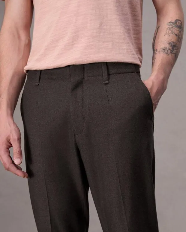 Men Pants Rag and Bone Lennox Flannel Pant Brown