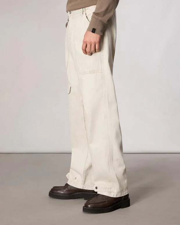 Men Pants Rag and Bone Samson Denim Cargo Pant Cloudcover