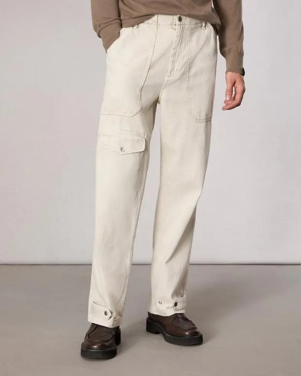 Men Pants Rag and Bone Samson Denim Cargo Pant Cloudcover