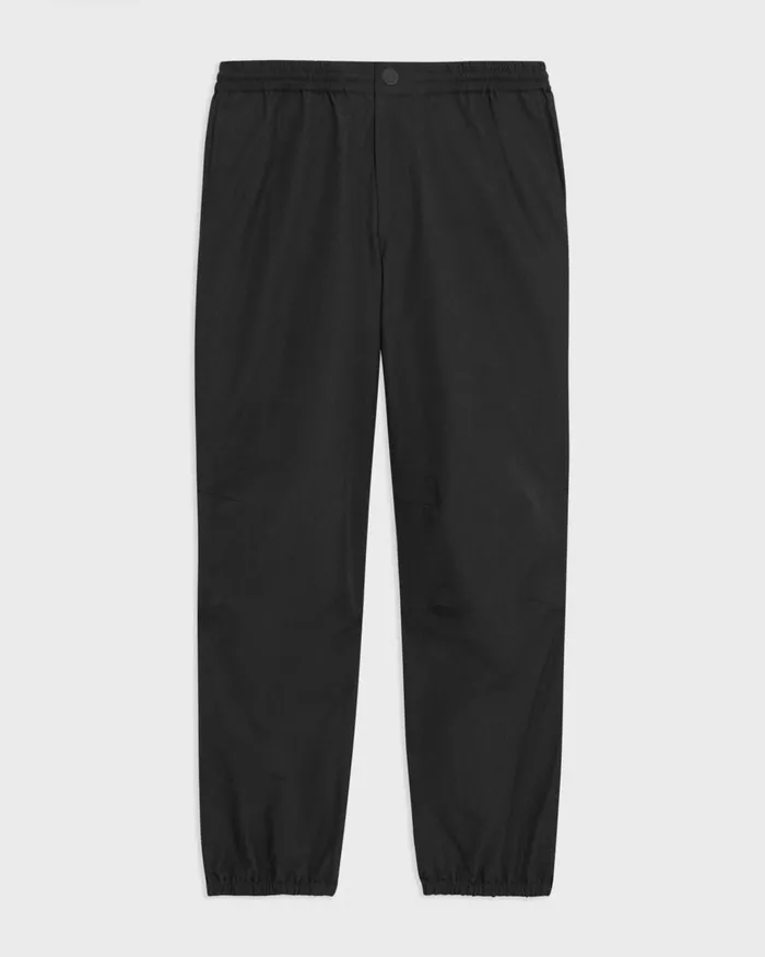 Men Pants Theory CottonBlend Jogger Pant Black