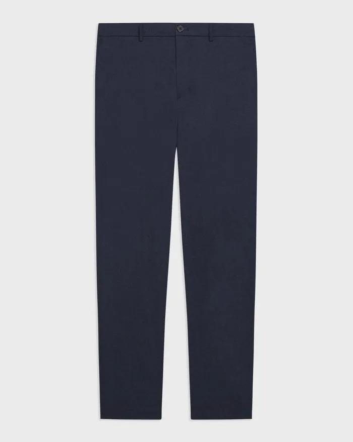Men Pants Theory Curtis Drawstring Pant In Good Linen Space