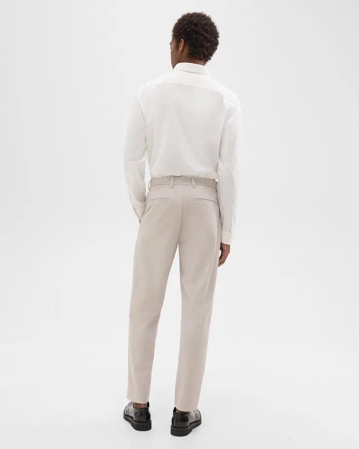 Men Pants Theory Curtis Pant In Precision Ponte Putty