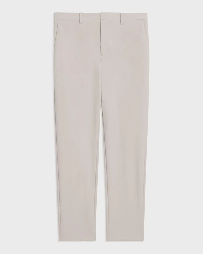 Men Pants Theory Curtis Pant In Precision Ponte Putty