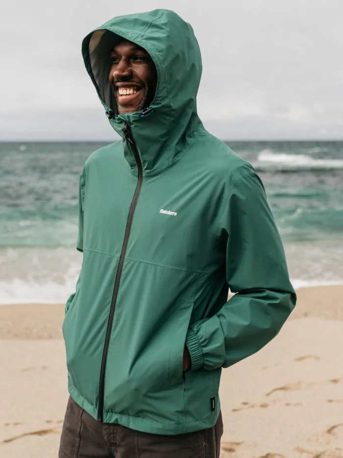 Men Rainbird Waterproof Jacket Pine Shadow Finisterre Jackets Coats and Gilets
