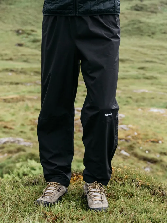 Men Rainbird Waterproof Trousers Black Finisterre Trousers and Jeans