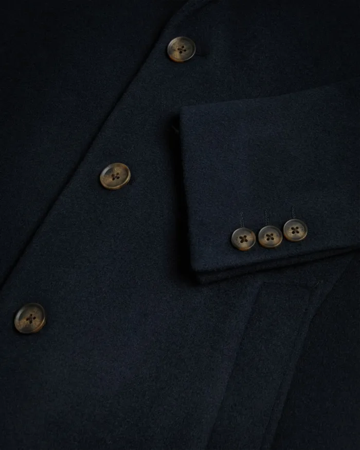 Men RUEBY 8211 Fitted Wool Blend City Coat Navy Ted Baker Coats and Jackets Men RUEBY 8211 Fitted Wool Blend City Coat Navy Ted Baker Coats and Jackets