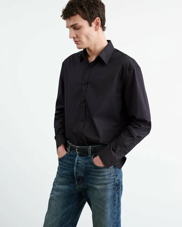 Men Shirts Nili Lotan CRISTOBAL SHIRT White