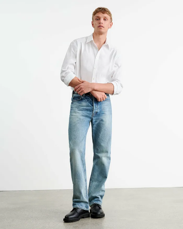 Men Shirts Nili Lotan CRISTOBAL SHIRT White