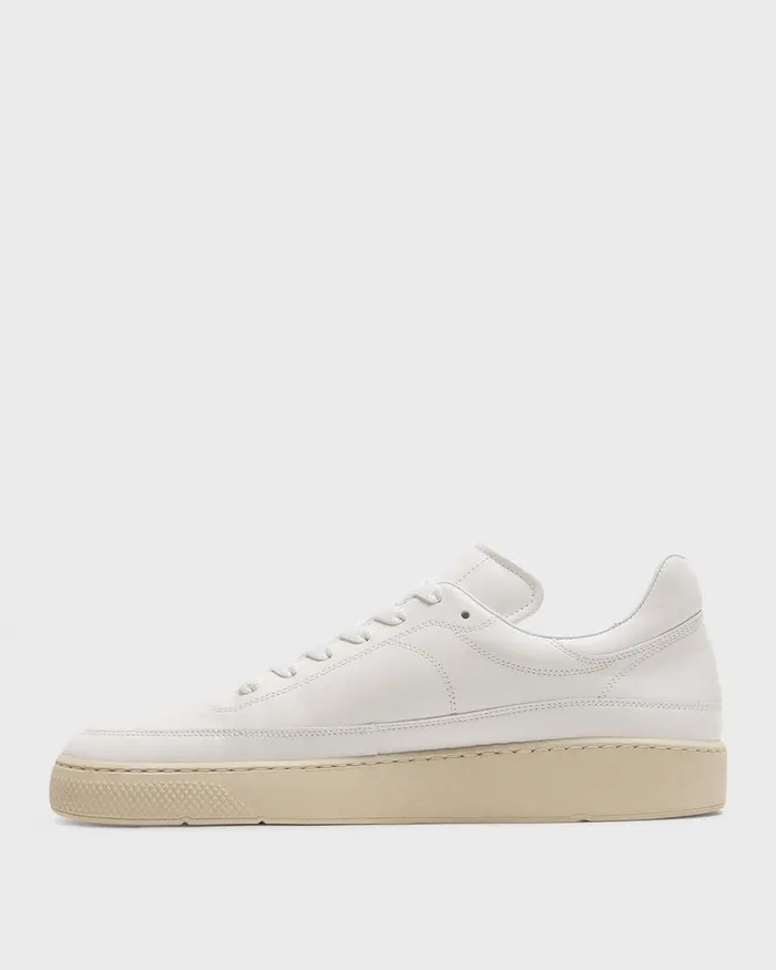 Men Shoes Theory Sneaker In Leather White